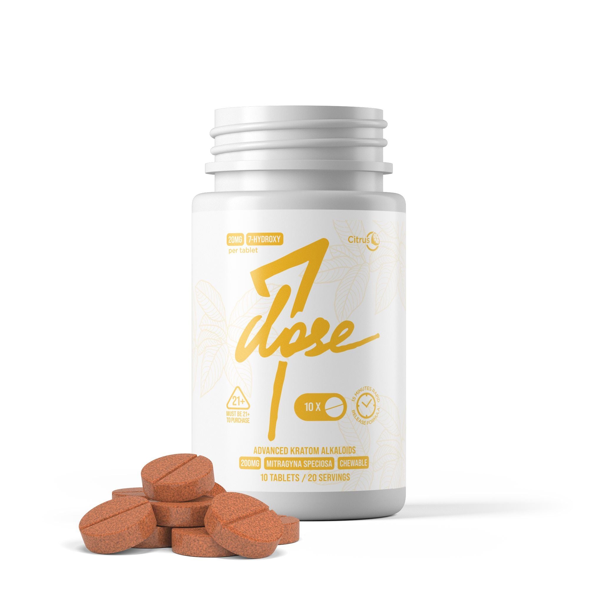 20mg 7-Hydro Jar - Citrus- 10ct