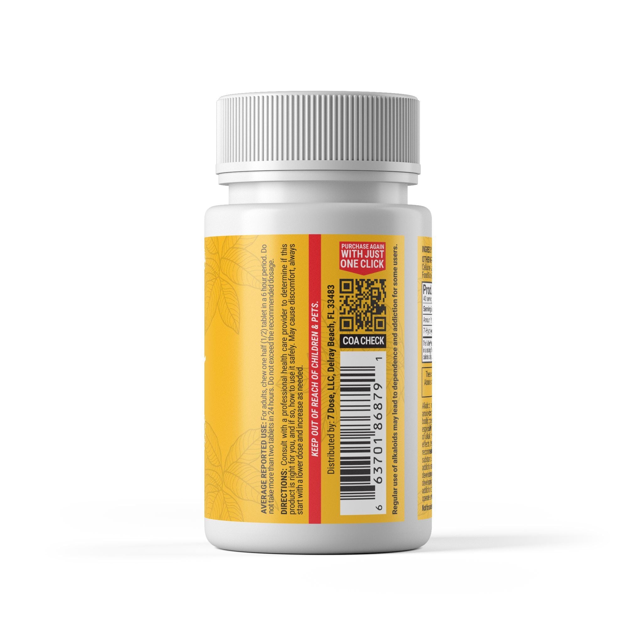 20mg 7-Hydro Jar - Citrus - 20ct