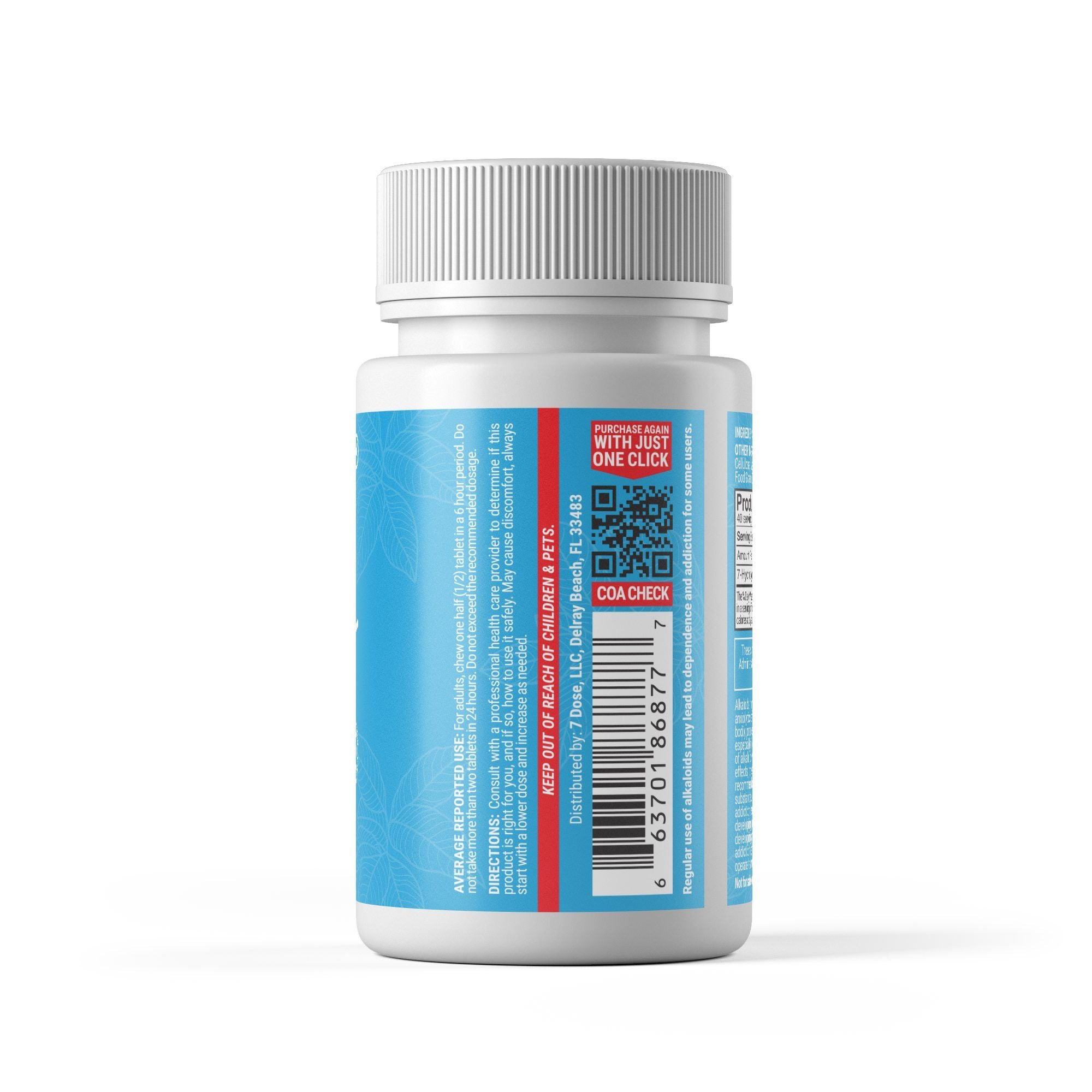 20mg 7-Hydro Jar - Unflavored - 20ct