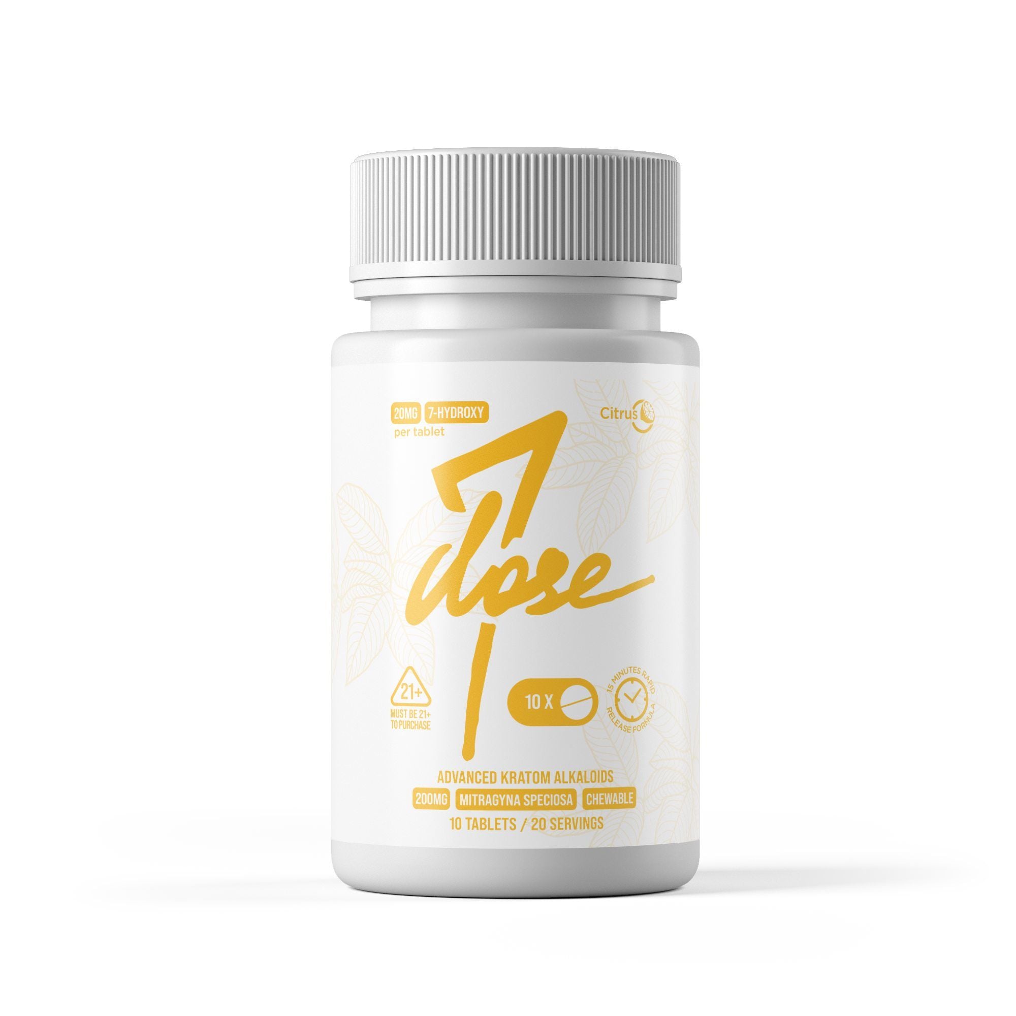 20mg 7-Hydro Jar - Citrus- 10ct