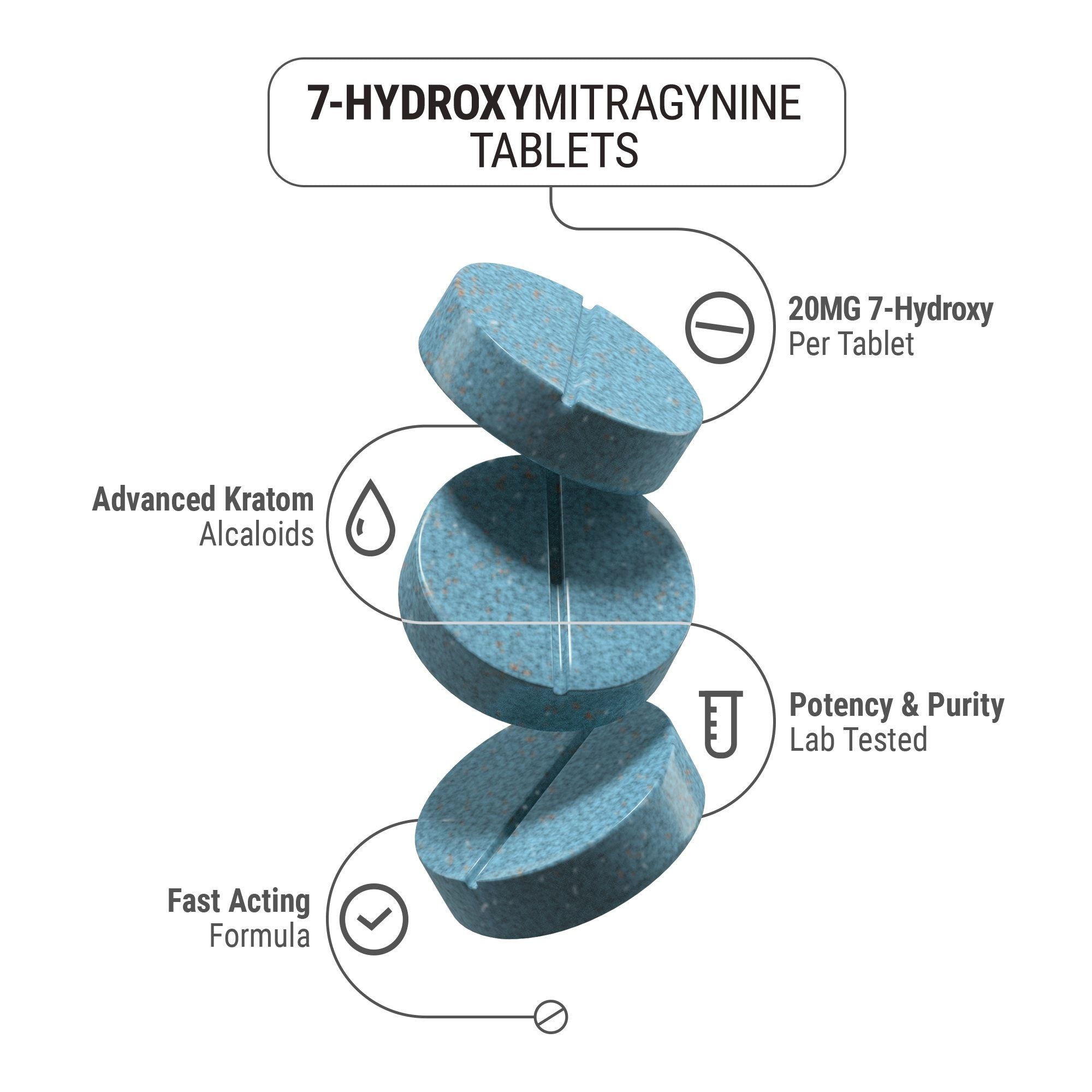 20mg 7-Hydro Jar - Unflavored - 10ct